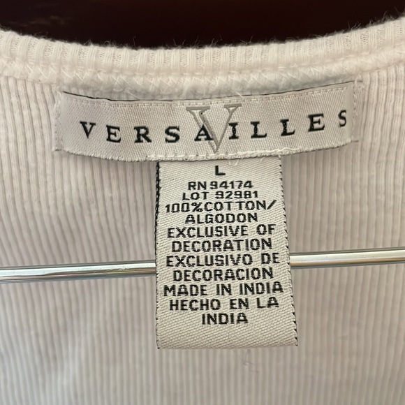 White tank top with sequins - Picture 3 of 3